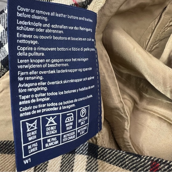 Burberry nova check print vintage shorts with metal charms unisex retro unisex - Picture 12 of 16